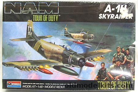 Monogram 1/48 A-1H Skyraider 'NAM Tour of Duty', 5454 plastic model kit